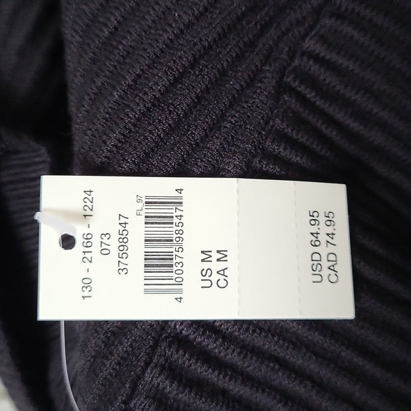 NWT! Offline by AERIE Black Home Stretch Off the Shoulder Sweater! Size M! - Picture 8 of 17